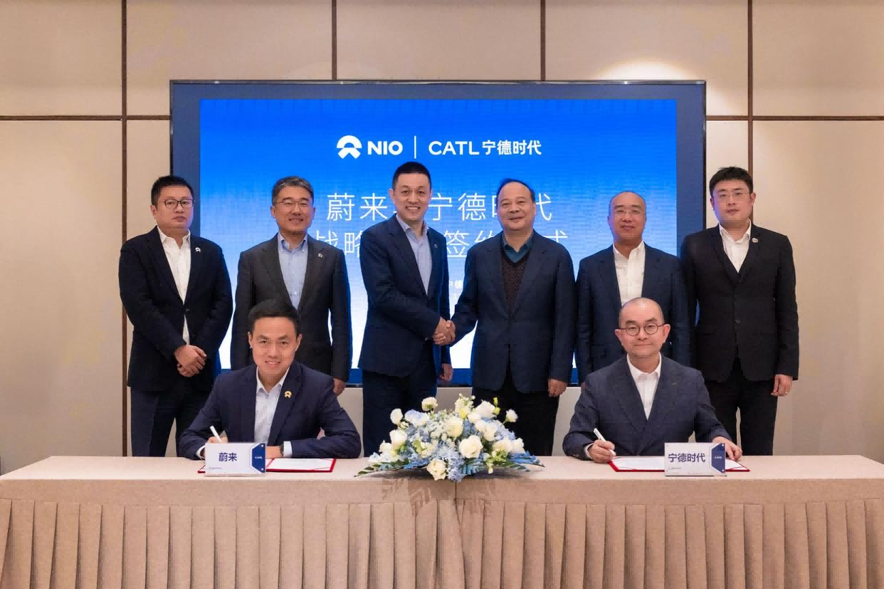 寧德時代聯手蔚來 欲建全球最大換電網絡